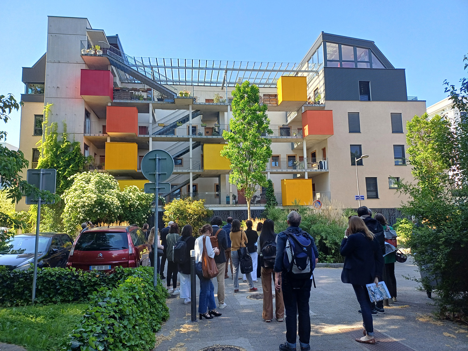 Visite de l'EcoQuartier de la Brasserie à Strasbourg, Bas-Rhin