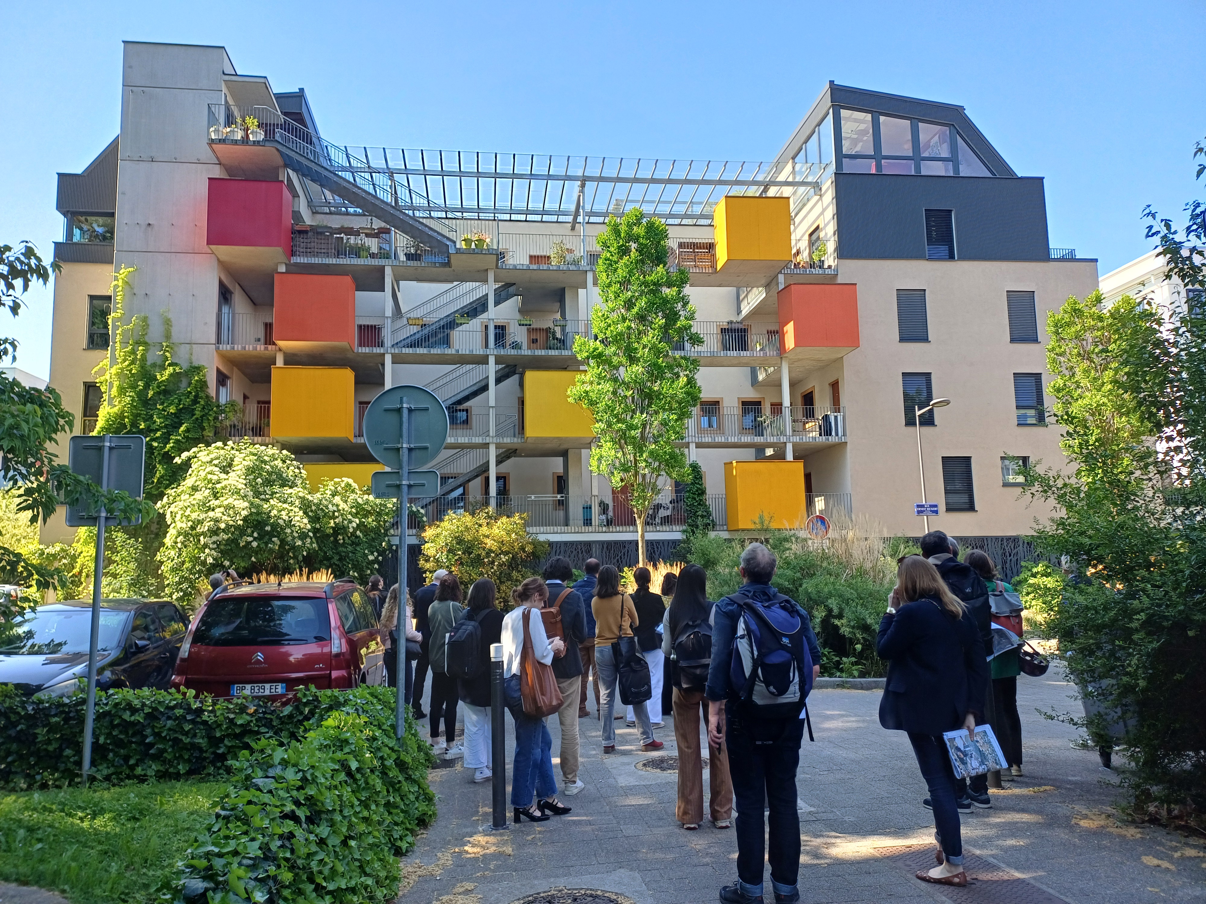 Visite de l'EcoQuartier de la Brasserie à Strasbourg, Bas-Rhin