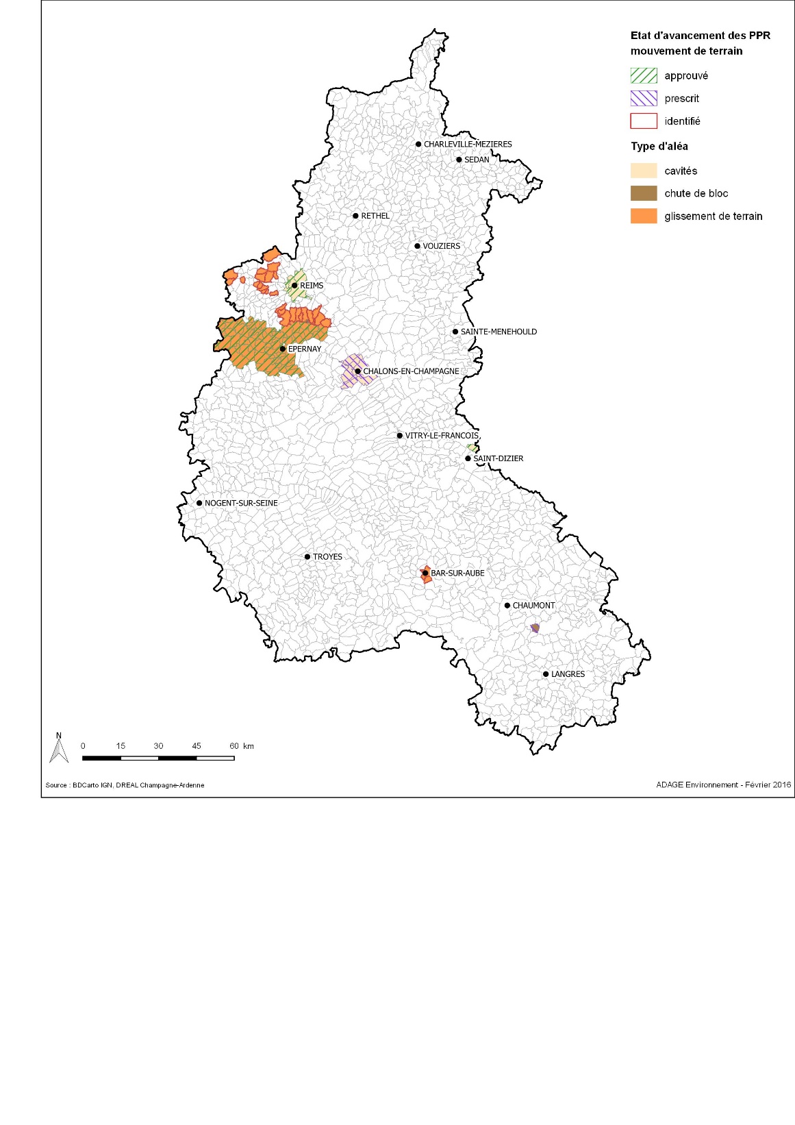 Plans de prévention des risques mouvement de terrain
