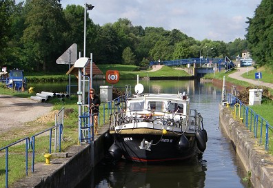Le tourisme fluvial à Golbey (88)