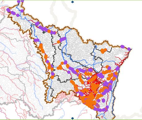 Cliquer sur l'image pour accéder à la carte interactive. Cliquer sur l'image pour accéder à la carte interactive.