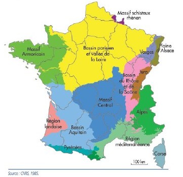 Les grandes zones phyto-écologiques