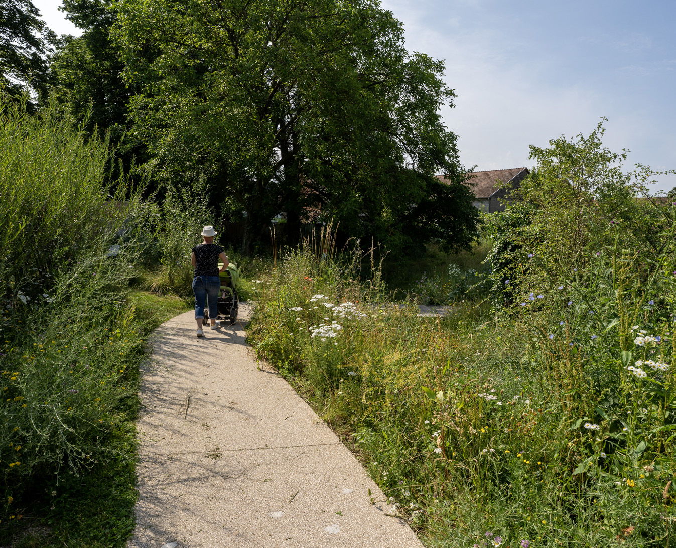 Liaisons douces en coeur de village