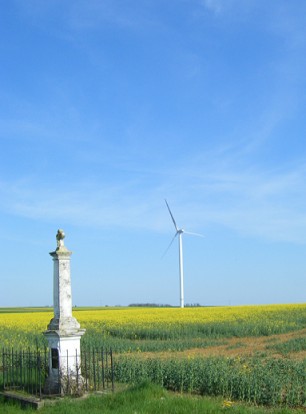 Eolienne en Meuse