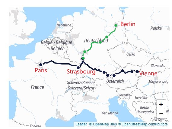 Les deux nouvelles lignes de train de nuit au départ de Paris