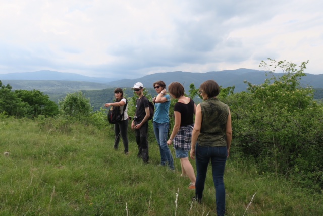 Visite de terrain sur le site Natura 2000 