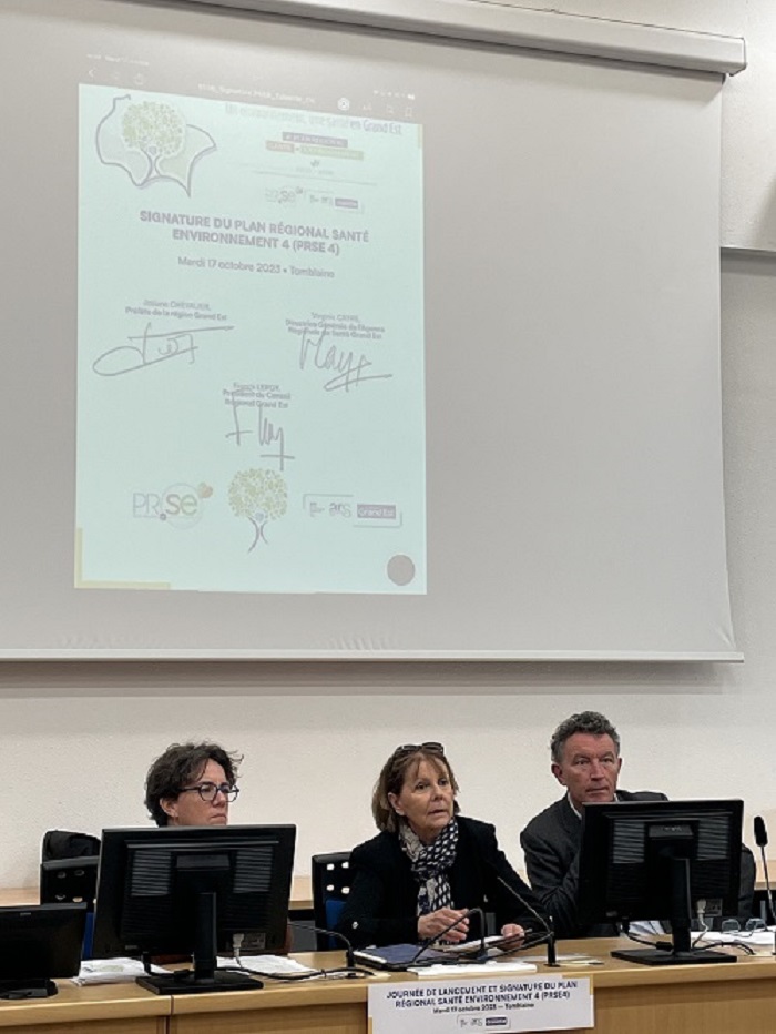 Journée de lancement du PRSE4 Grand Est du 17 octobre 2023 Journée de lancement du PRSE4 Grand Est du 17 octobre 2023