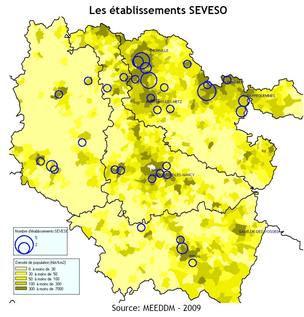 Les établissements classés "Séveso"